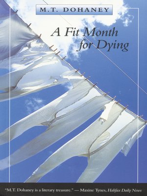cover image of A Fit Month for Dying